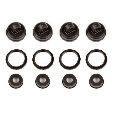 Team Associated Reflex 14B/14T Shock Caps & Collars (AS21536)