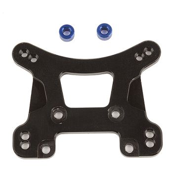 Team Associated Reflex 14B/14T Front Shock Tower Black Alum. (AS21559)