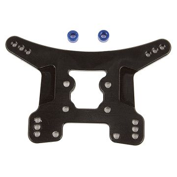 Team Associated Reflex 14B/14T Rear Shock Tower Black Alum. (AS21560)