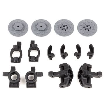 Team Associated Reflex 14R Steering/Caster Blocks/Hubs/Br (AS21575)