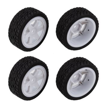 Team Associated Reflex 14R Hoonitruck Wheels/Tyres Rubber (AS21591)