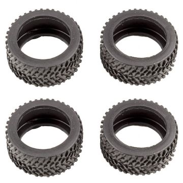 Team Associated Nano Sport Pin Tyres Black (4) (AS21605)