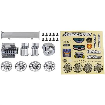 Team Associated Nano Sport Race Pack Chrome (AS21618)