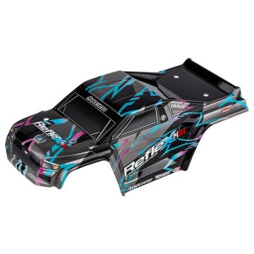 Team Associated Reflex 14MT Black/ Blue Bodyshell (AS21624)