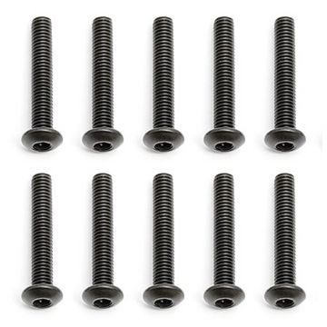 Team Associated NTC3 M3 X 18mm Button Head Screws (AS2308)