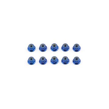 Team Associated Factory Team Blue 4mm Locknut (AS25391)