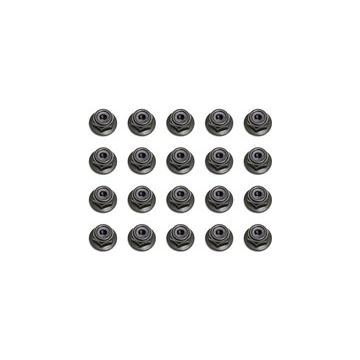 Team Associated M3 Flanged Locknuts (AS25612)