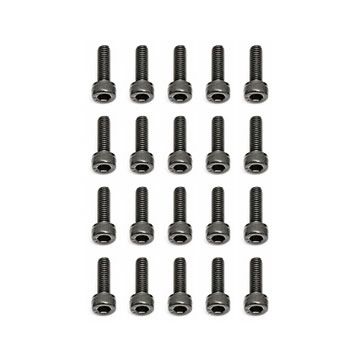 Team Associated M3 X 10mm Shc Screws (AS25620)
