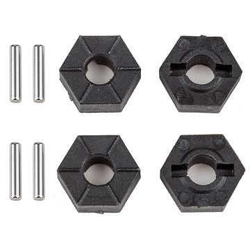 Team Associated Rival MT10 Wheel Hexes 12mm (AS25820)