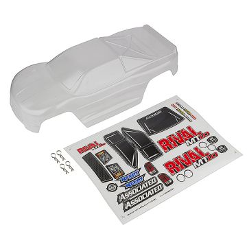 Team Associated Rival MT10 Clear Bodyshell (AS25838)