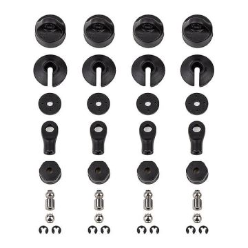 Team Associated Rival MT8 Shock Parts Set (AS25918)