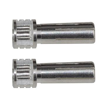 Reedy Grip Bullet Connectors Silver 5mm X 14mm (2) (AS27392)