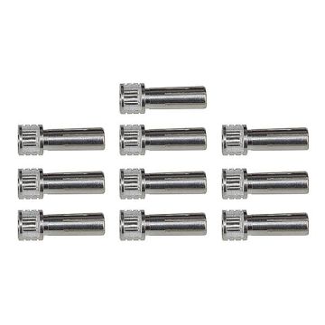 Reedy Grip Bullet Connectors Silver 5mm X 14mm (10) (AS27393)