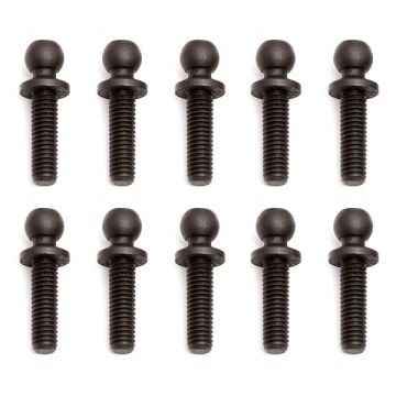 Team Associated Ballstud Short Neck 10mm (10) (TC5/6.2/7/7.1/7.2/10F6/12R6) (AS31282)