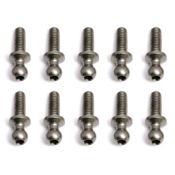 Team Associated Ballstud Long Neck 8mm (10) (RC10B6/6.1/SC6.1/T6.1/TC5/6.2/7/7.1/7.2/10F6/12R6) (AS31284)
