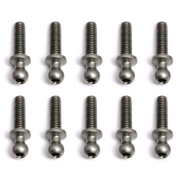 Team Associated Ballstud Long 10mm (10) (TC5/6.2/7/7.1/7.2/10F6/12R6) (AS31285)