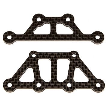 Team Associated Apex 2 FT Top Plates, Carbon Fibre (AS31848)