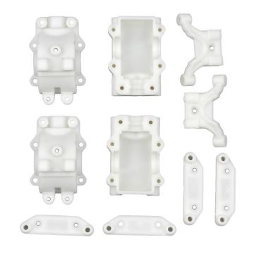 Team Associated 6X6 Extended Gearbox, Natural (AS31935)