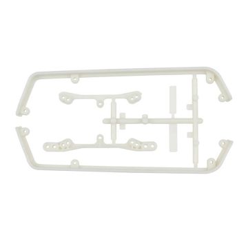 Team Associated 6X6 Side Rails And Tower Covers, Natural (AS31942)