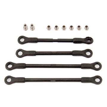 Team Associated CR12 Front Upper & Lower Link Sets (AS41029)