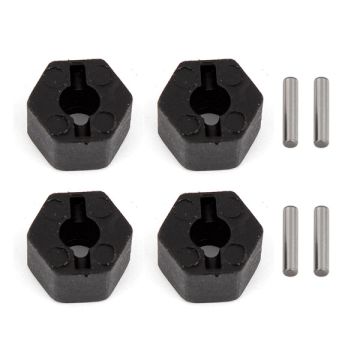 Team Associated CR12 Wheel Hexs & Pins Set (AS41049)