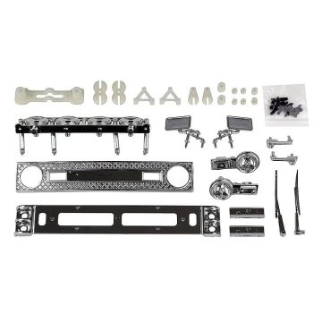 Team Associated MT12 Accessories Chrome (AS41103)