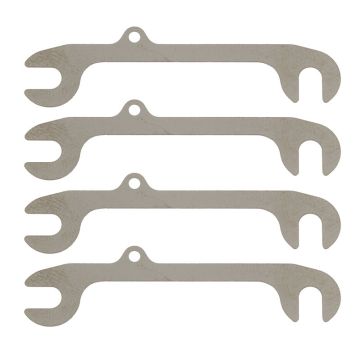 Team Associated RC12R6 Front Ride Height Shims Steel 0.25mm (AS4742)