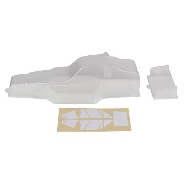 Team Associated RC10 Protech Bodyshell And Wing (Clear) (AS6159)