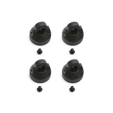 Team Associated 1/10 Bleeder Shock Caps (4) (AS6443)