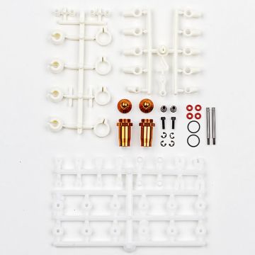 Team Associated RC10 Front Shock Kit 0.56 In (Pr) Gold (AS6462)