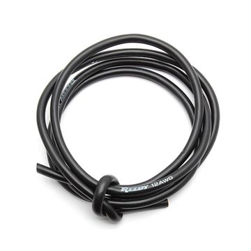 Reedy Pro Silicone Wire 12Awg Black (1M) (AS647)