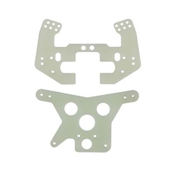 Team Associated RC10 4wd Front And Rear Shock Towers (AS6531)