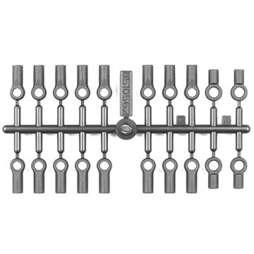 Team Associated RC10 4wd Ball Cups (For 3.5mm Turnbuckles) (AS6535)