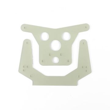 Team Associated RC10 Shock Towers, Front & Rear (AS6645)