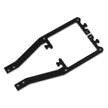 Team Associated SR10M Side Braces Carbon Fibre (AS71039)