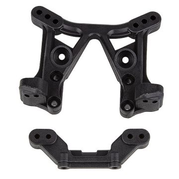 Team Associated DR10M Front Shock Tower & Rear Ballstud Mount (AS72038)