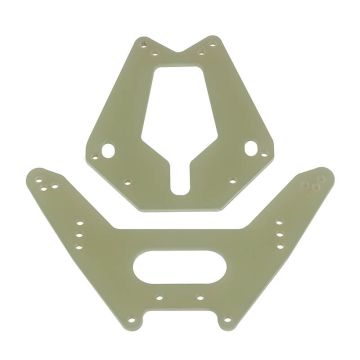 Team Associated RC10T Front And Rear Shock Towers (AS7808)