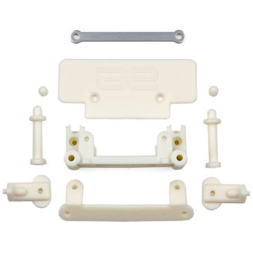 Team Associated RC10T Front Bulkhead/Bumper/Body Mounts (AS7809)