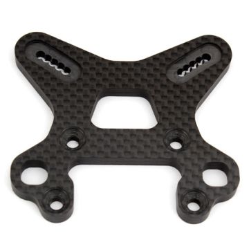 Team Associated RC8B3/RC8B3.2 FT Shock Tower, Front Carbon (AS81028)