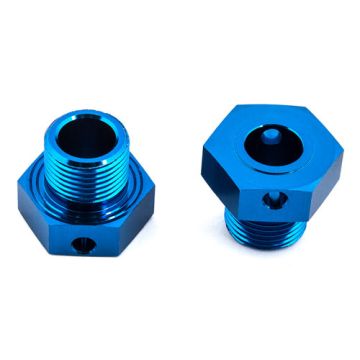 Team Associated RC8B3/RC8B3.1/RC8B3.2 Wheel Hexes +2mm Wide (2) (AS81080)