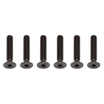 Team Associated M4 X 20mm FHCS (10) (AS81264)