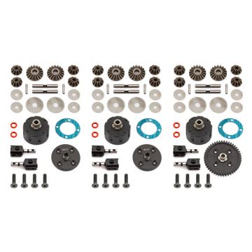 Team Associated RC8B3E V2 Differential Set (AS81362)