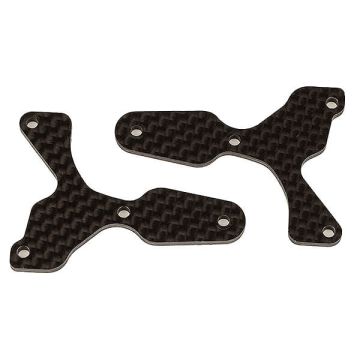 Team Associated RC8B4 FT Front Lower Susp. Arm Inserts Carbon (AS81532)