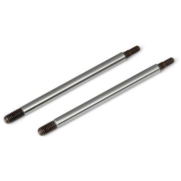 Team Associated RC8T4 FT Chrome Shock ShaFTs 3.5 X 35.5mm (AS81609)