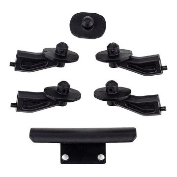 Team Associated RC8T4/RC8T4E Body Posts And Bumper (AS81622)