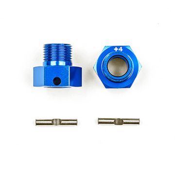 Team Associated RC8T4 FT Wheel Hexes +4mm (AS81628)