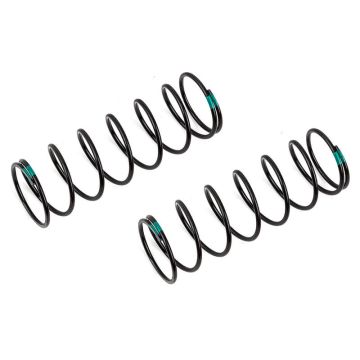 Team Associated 16mm Front Springs Green 4.85Lb/In L68 8.0T 1.5D (AS81659)