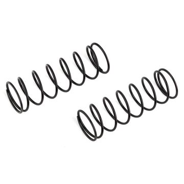 Team Associated 16mm Front Springs Black 4.65Lb/In L68 8.25T 1.5D (AS81660)