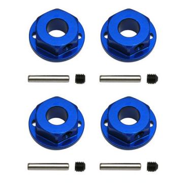 Team Associated SC10 4X4 FT Aluminium Wheel Hexes (4) (AS91171)