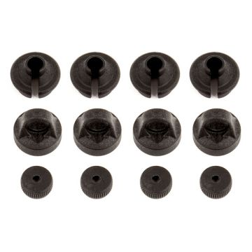 Team Associated ProSC10/Rat/ Reflex Shock Caps/Spring Cups (AS91454)
